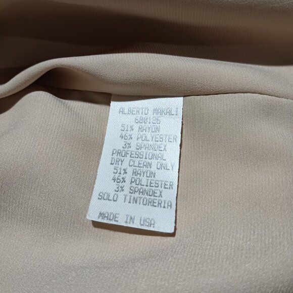 Alberto Makali Women's Leopard Print Open Jacket 3/4 Sleeves M - Picture 8 of 9